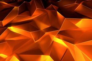 Sleek Modern Geometric Glowing Shapes Outline Background photo