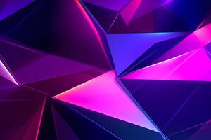 Sleek Modern Geometric Glowing Shapes Outline Background photo