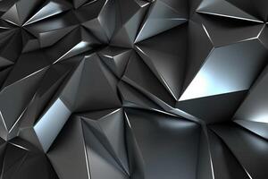 Sleek Modern Geometric Glowing Shapes Outline Background photo
