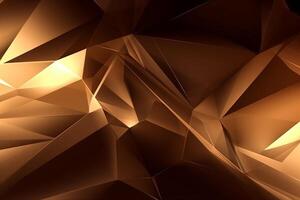 Sleek Modern Geometric Glowing Shapes Outline Background photo