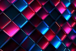 Sleek Modern Geometric Glowing Shapes Outline Background photo