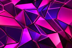 Sleek Modern Geometric Glowing Shapes Outline Background photo