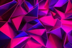 Sleek Modern Geometric Glowing Shapes Outline Background photo