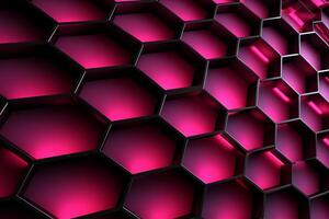 Sleek Modern Geometric Glowing Shapes Outline Background photo