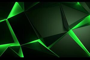 Sleek Modern Geometric Glowing Shapes Outline Background photo
