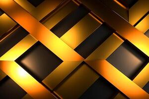 Sleek Modern Geometric Glowing Shapes Outline Background photo