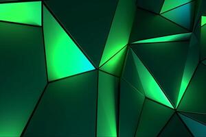 Sleek Modern Geometric Glowing Shapes Outline Background photo
