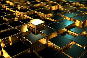 Sleek Modern Geometric Glowing Shapes Outline Background photo