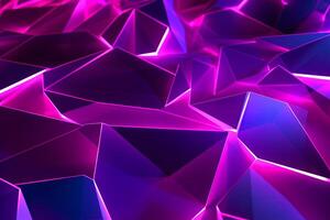 Sleek Modern Geometric Glowing Shapes Outline Background photo