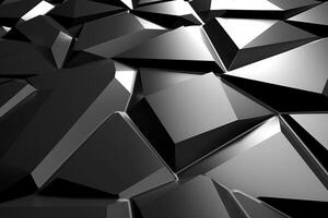 Sleek Modern Geometric Glowing Shapes Outline Background photo