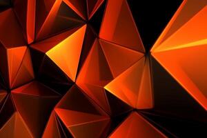 Sleek Modern Geometric Glowing Shapes Outline Background photo