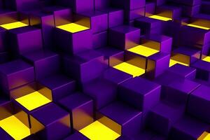 Sleek Modern Geometric Glowing Shapes Outline Background photo