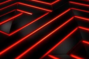 Sleek Modern Geometric Glowing Shapes Outline Background photo