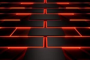 Sleek Modern Geometric Glowing Shapes Outline Background photo