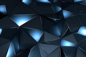 Sleek Modern Geometric Glowing Shapes Outline Background photo