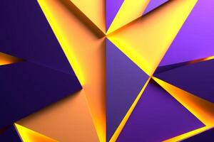 Sleek Modern Geometric Glowing Shapes Outline Background photo