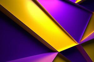 Sleek Modern Geometric Glowing Shapes Outline Background photo