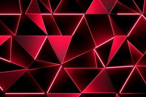Sleek Modern Geometric Glowing Shapes Outline Background photo