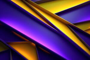 Sleek Modern Geometric Glowing Shapes Outline Background photo