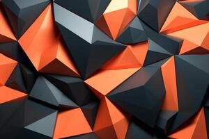 Sleek Modern Geometric Glowing Shapes Outline Background photo