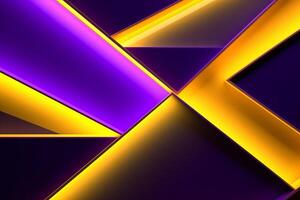 Sleek Modern Geometric Glowing Shapes Outline Background photo