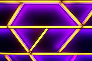 Sleek Modern Geometric Glowing Shapes Outline Background photo