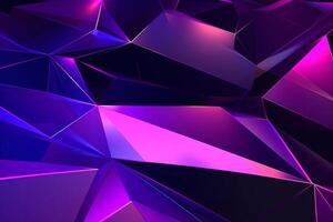 Sleek Modern Geometric Glowing Shapes Outline Background photo