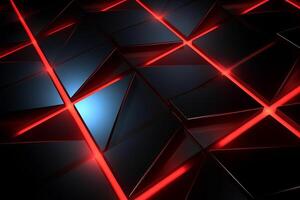 Sleek Modern Geometric Glowing Shapes Outline Background photo