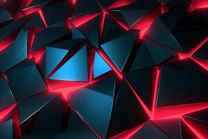 Sleek Modern Geometric Glowing Shapes Outline Background photo