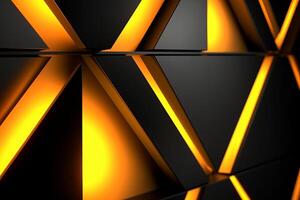 Sleek Modern Geometric Glowing Shapes Outline Background photo