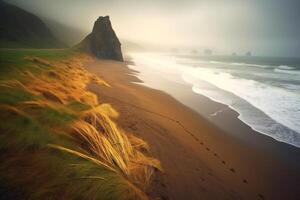 Stormy Weather Beachscape photo