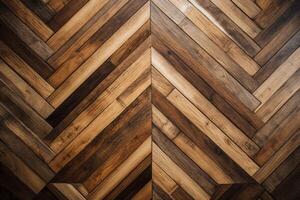 Unique Design Wooden Planks Texture Background Generative AI photo