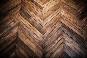 Unique Design Wooden Planks Texture Background Generative AI photo