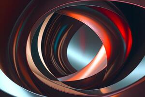 Unique Alien Otherworldly Futuristic Architecture Themed Background Design photo