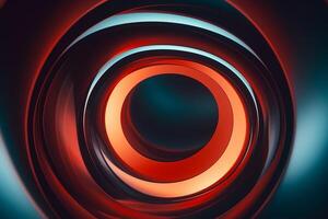 Unique Alien Otherworldly Futuristic Architecture Themed Background Design photo