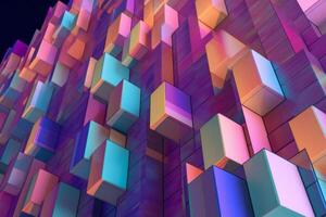 Unique Alien Otherworldly Futuristic Architecture Themed Background Design photo