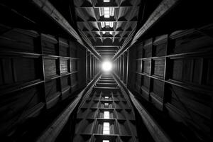 Unique Alien Otherworldly Futuristic Architecture Themed Background Design photo