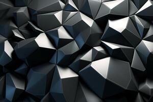Voronoi Blocks Pattern Texture Background photo