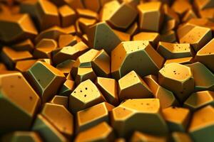 Voronoi Blocks Pattern Texture Background photo
