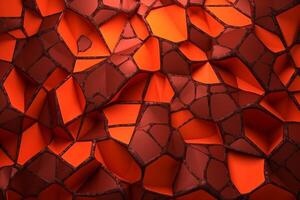 Voronoi Blocks Pattern Texture Background photo