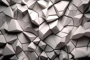 voronoi bloques modelo textura antecedentes generativo ai foto