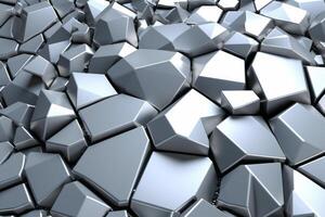 Voronoi Blocks Pattern Texture Background photo