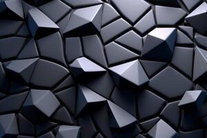 Voronoi Blocks Pattern Texture Background photo