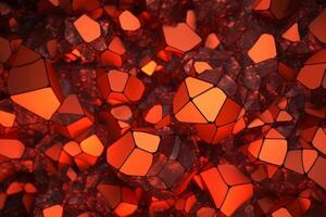 Voronoi Blocks Pattern Texture Background photo