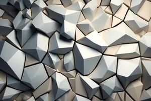 Voronoi Blocks Pattern Texture Background photo