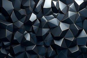Voronoi Blocks Pattern Texture Background photo