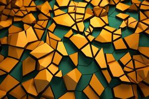 Voronoi Blocks Pattern Texture Background photo