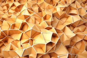 Voronoi Blocks Pattern Texture Background photo