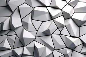 Voronoi Blocks Pattern Texture Background photo