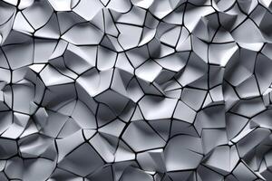 Voronoi Blocks Pattern Texture Background photo
